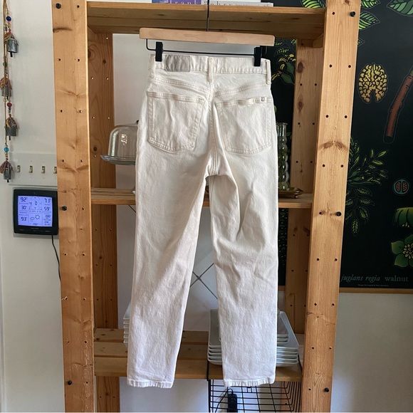 Everlane Cream White Ecru The Original Cheeky Jeans - Picture 7 of 16